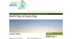 Desktop Screenshot of econewsnetwork.org